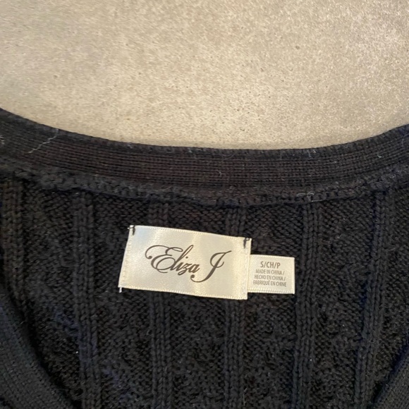 Women’s black sweater dress size small. - Picture 7 of 9